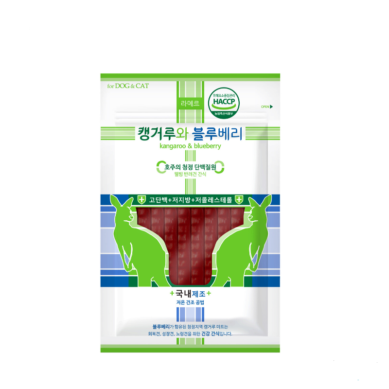  Lamer Kangaroo & Blueberry - Thức ăn vặt chó mèo 100G 