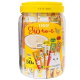  Hũ 50 thanh súp thưởng Ciao vị Gà (14G x 50PCS) 