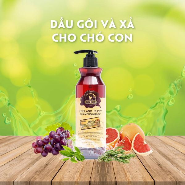  Dầu gội và xả chó con Budle'Budle - 500ml 