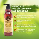  Dầu gội và xả cho chó lông trắng Budle'Budle - 500ml 