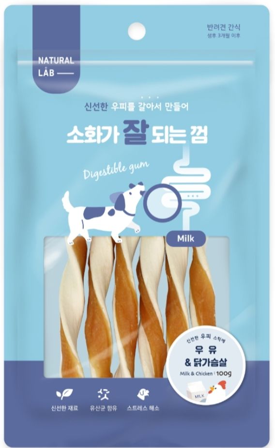  Snack xoắn hỗ trợ đường ruột Natural Lab 