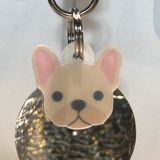  Nametag Bull Pháp Của Chó (Nhựa) 