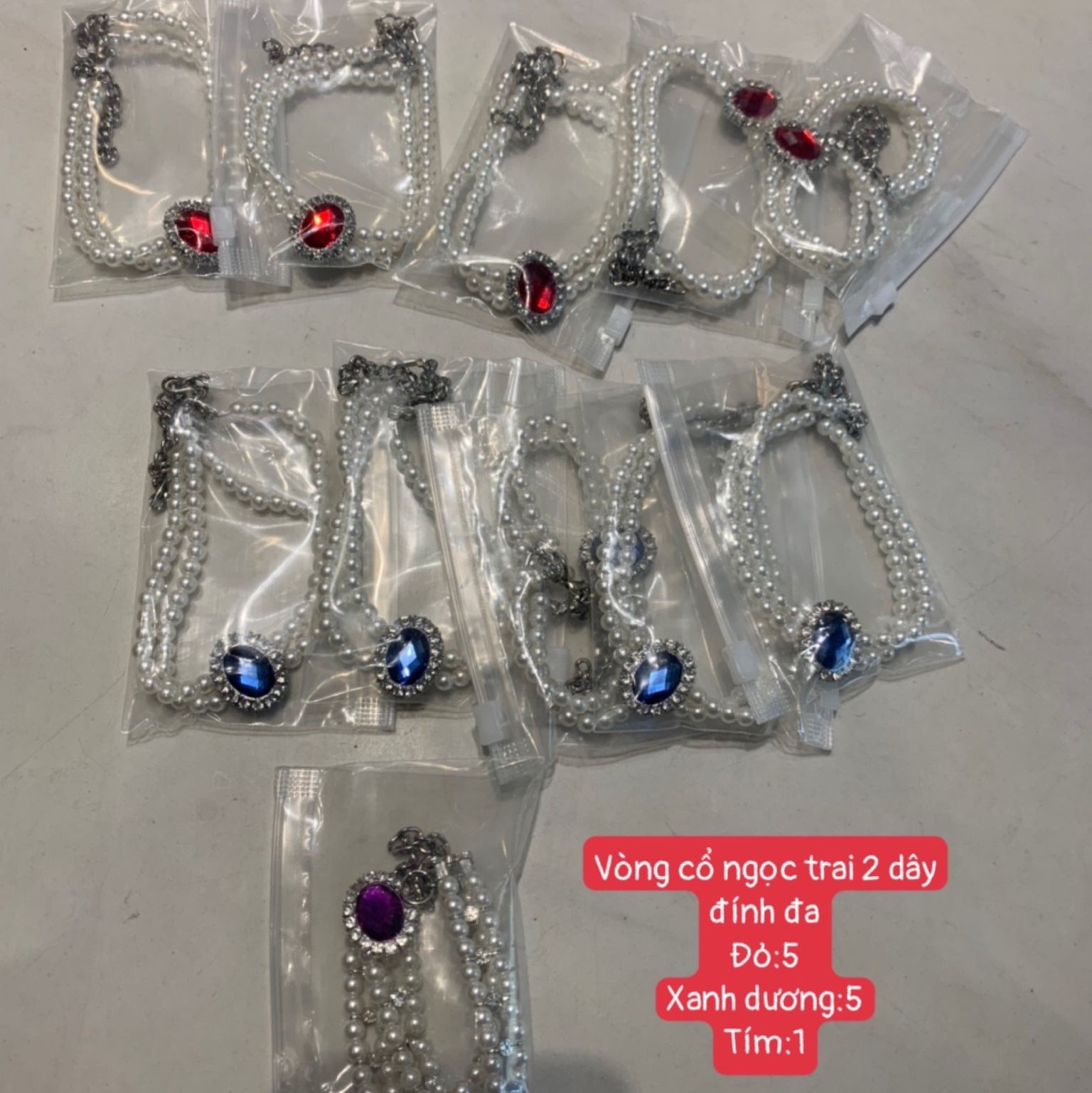  Vòng cổ ngọc trai 