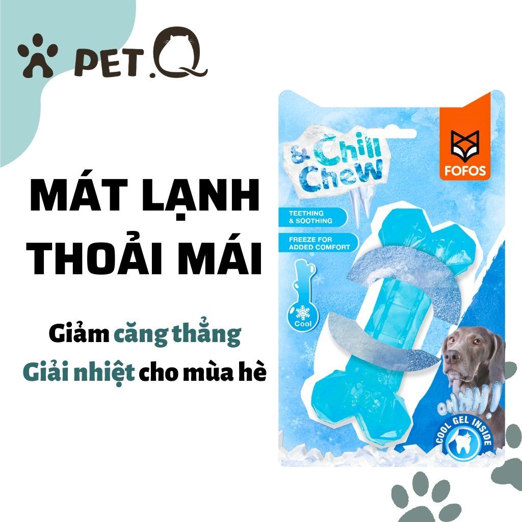  Xương đồ chơi làm lạnh FOFOS cho chó 