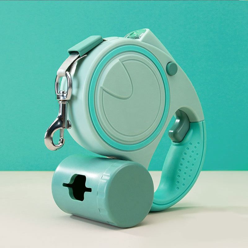  Dây dắt tự động kèm hộp đựng rác 