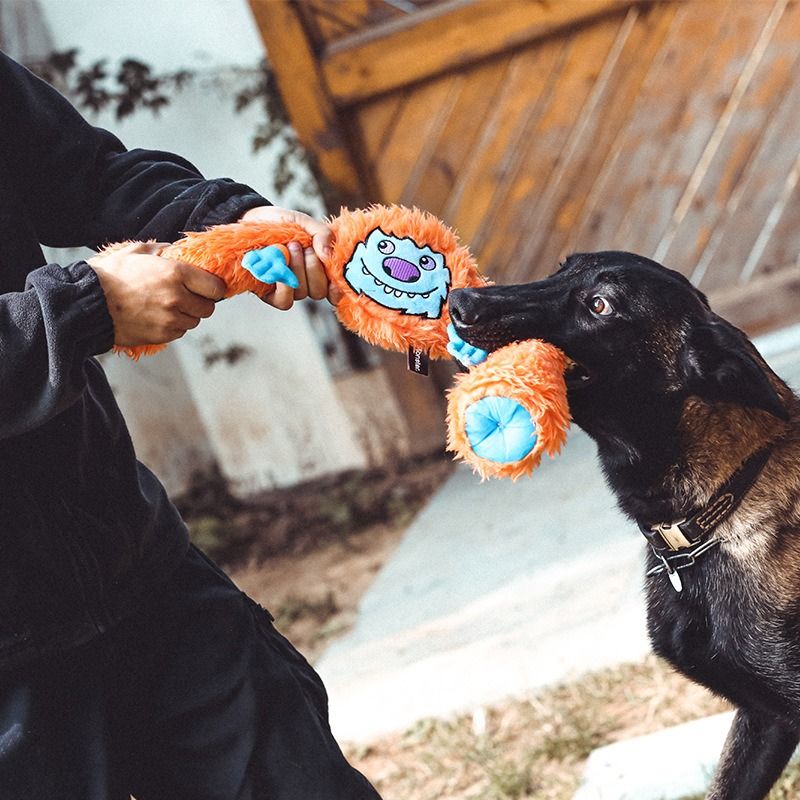  Đồ chơi Q-Monster thú bông khỉ gặm cho chó lớn 