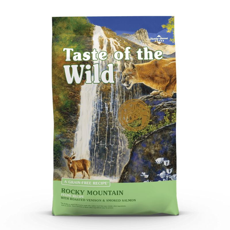  Taste of the Wild Rocky Mountain - Thức ăn hạt cho mèo vị Cá hồi và Nai nướng 2kg 