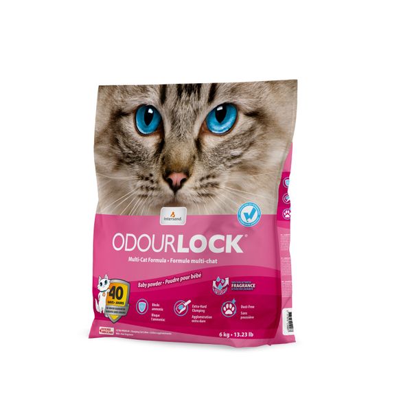  Cát Vệ Sinh Cao Cấp Cho Mèo Odourlock - 6KG 