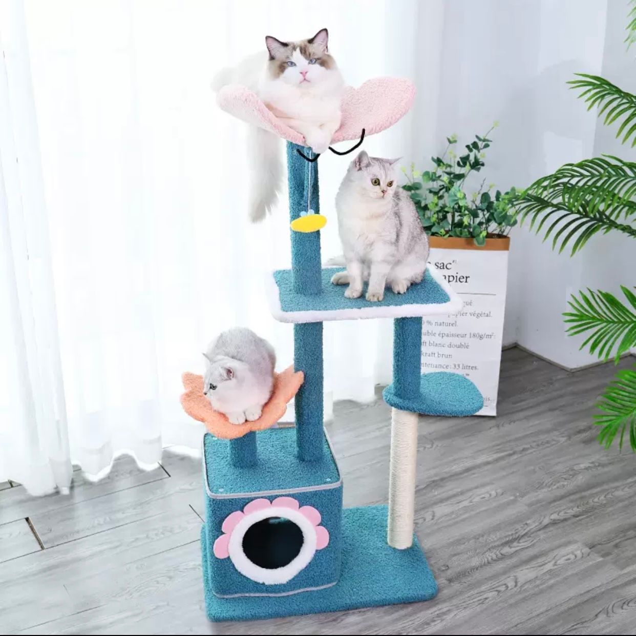  Catree 4 tầng bông hoa 