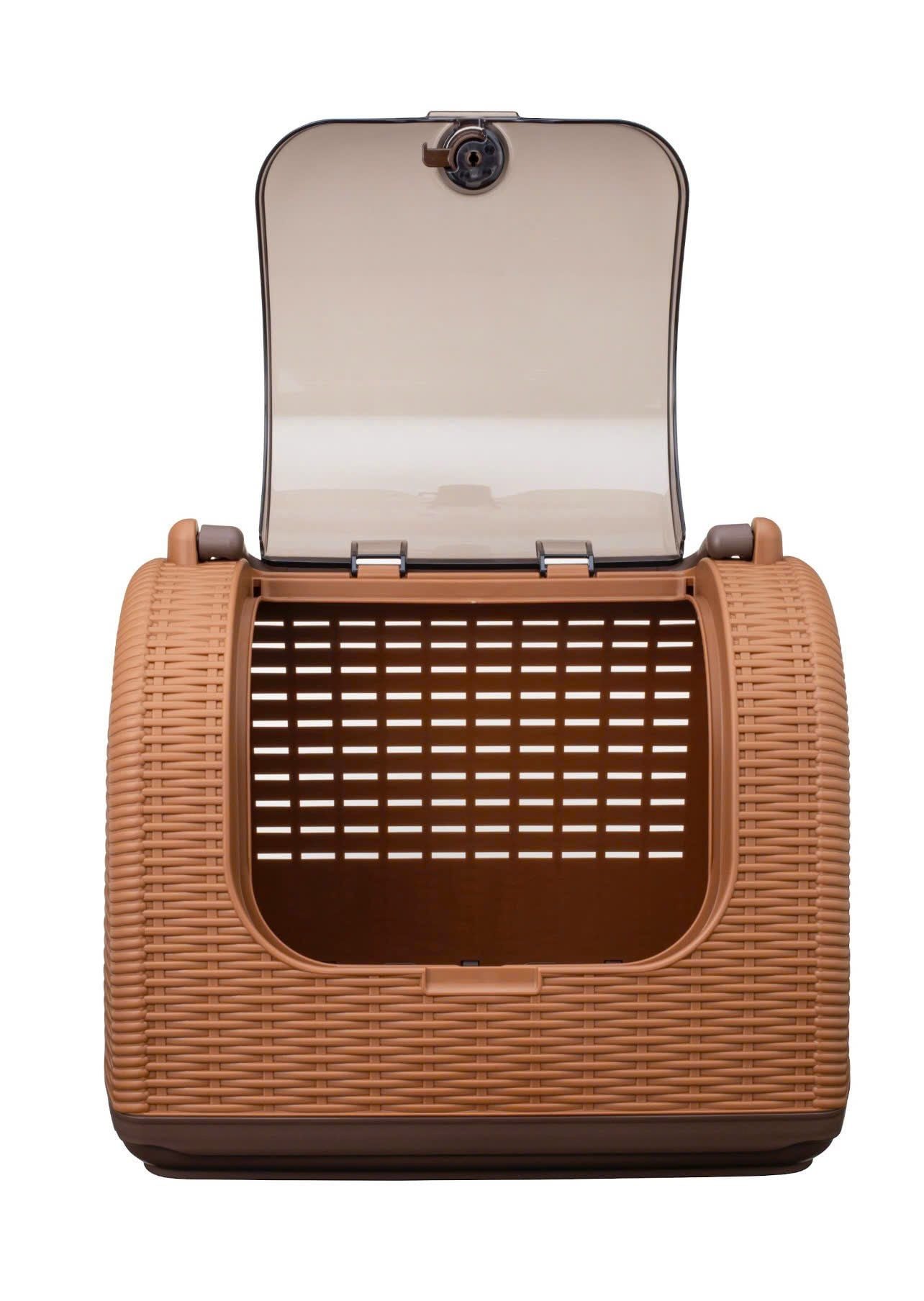  Lồng vận chuyển thú cưng giả mây đan Richell 