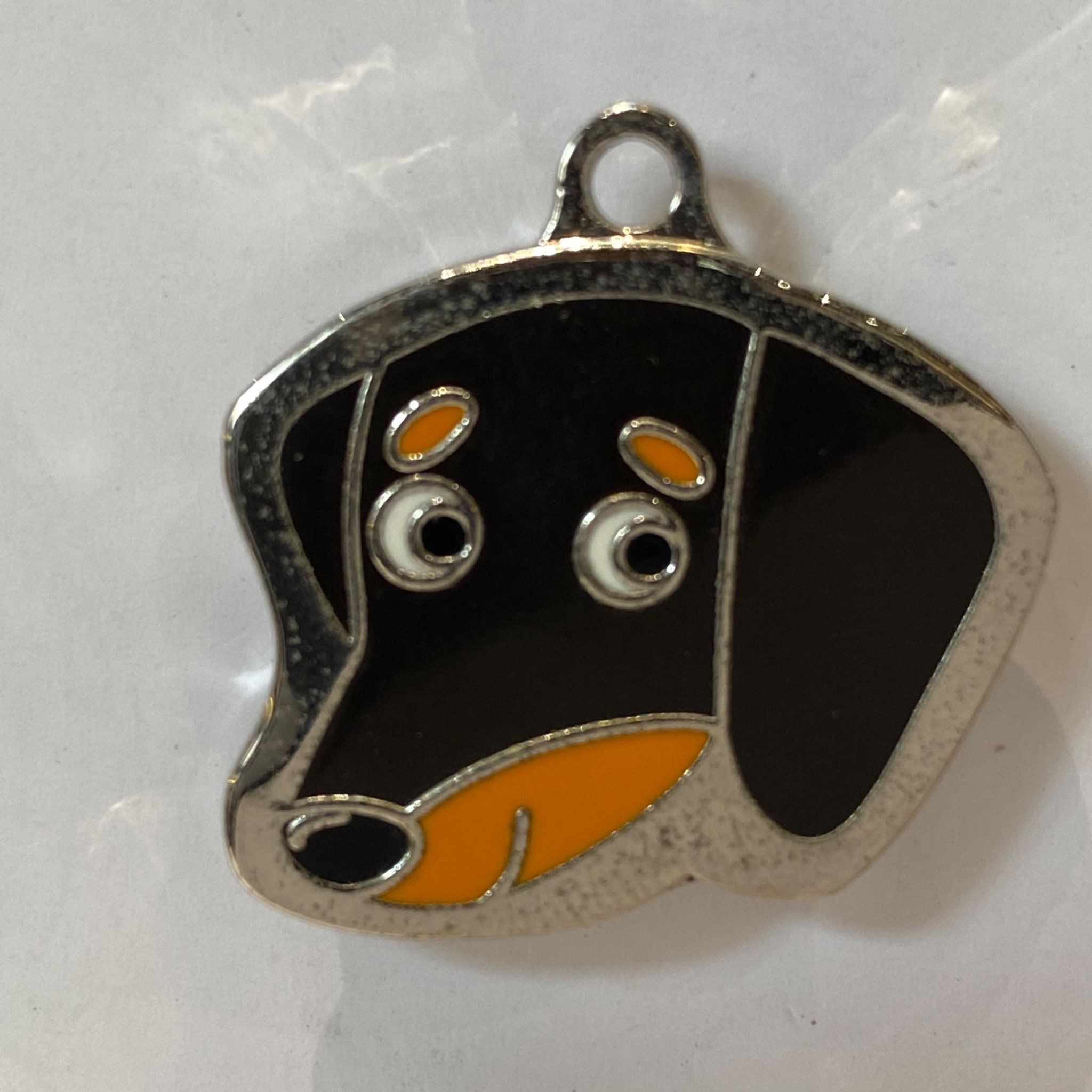  Nametag Lạp Xưởng Của Chó (Inox) 