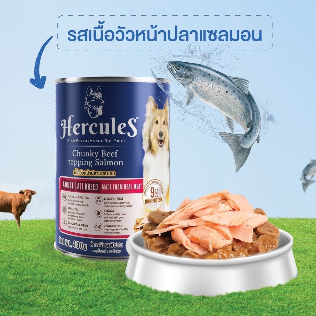  Pate Hercules cho chó 400G 