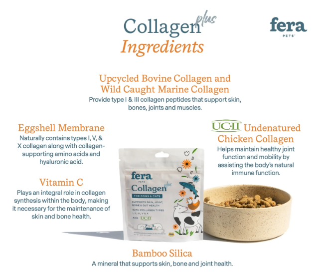  Collagen Plus chó mèo - Fera Pets 
