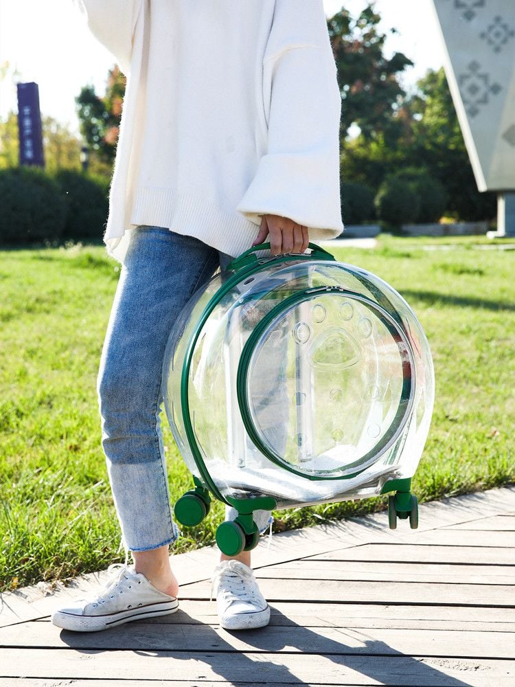  Vali tròn trong suốt 