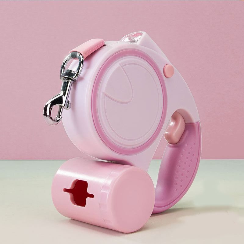  Dây dắt tự động kèm hộp đựng rác 