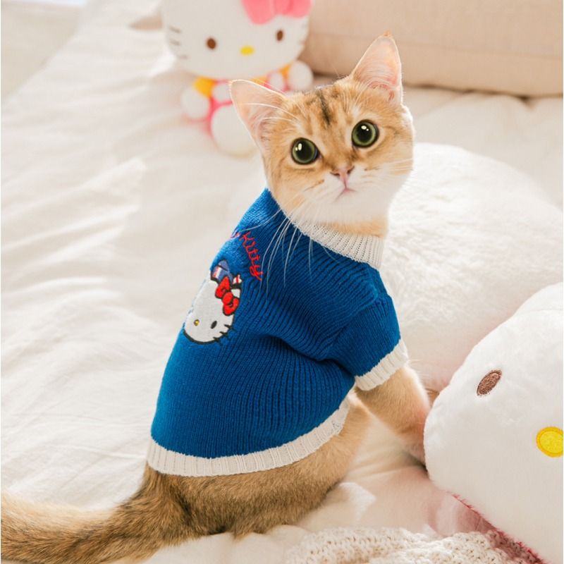  Áo len Hello Kitty dành cho thú cưng 