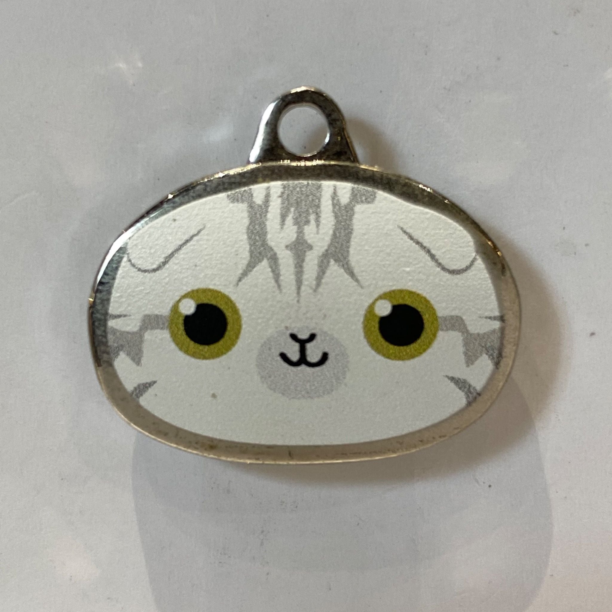  Nametag Mèo Tai Cụp Của Mèo (Inox) 