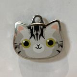  Nametag Tabby Của Mèo (Inox) 