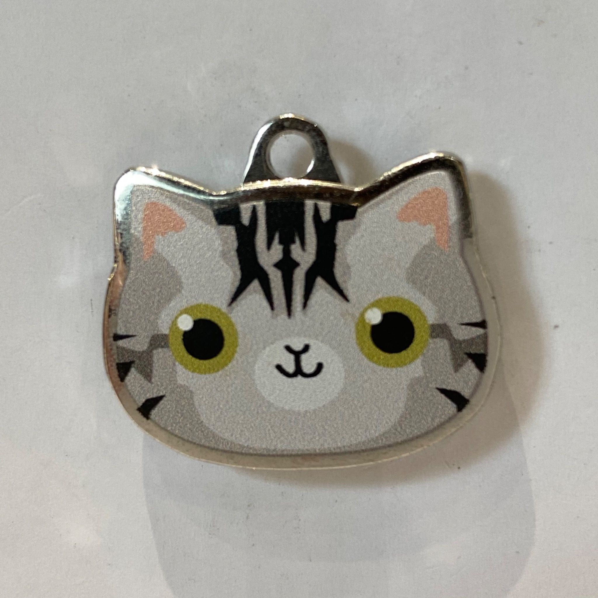  Nametag Tabby Của Mèo (Inox) 