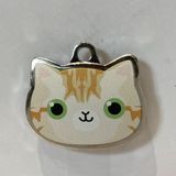  Nametag Tabby Của Mèo (Inox) 