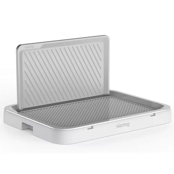  Khay vệ sinh cho chó có tường 