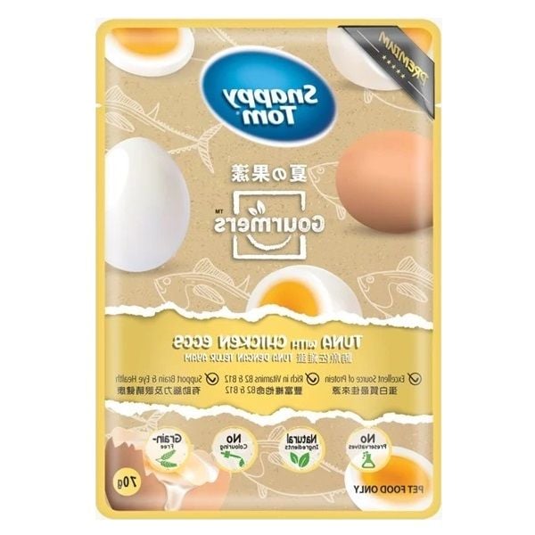  Snappy Tom Fruits - Pate gói trái cây dành cho mèo 70g 