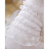  Áo lưới hoa trắng 