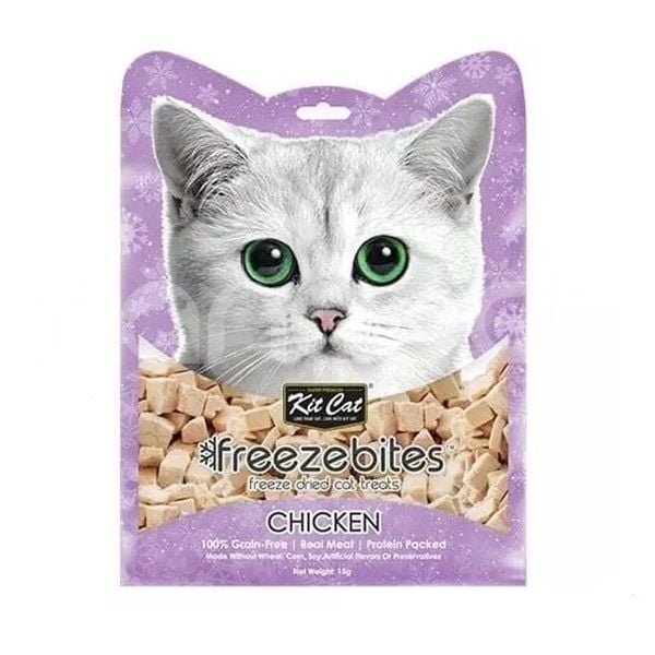  Snack thịt sấy cho mèo Freezebites Kitcat 15g 