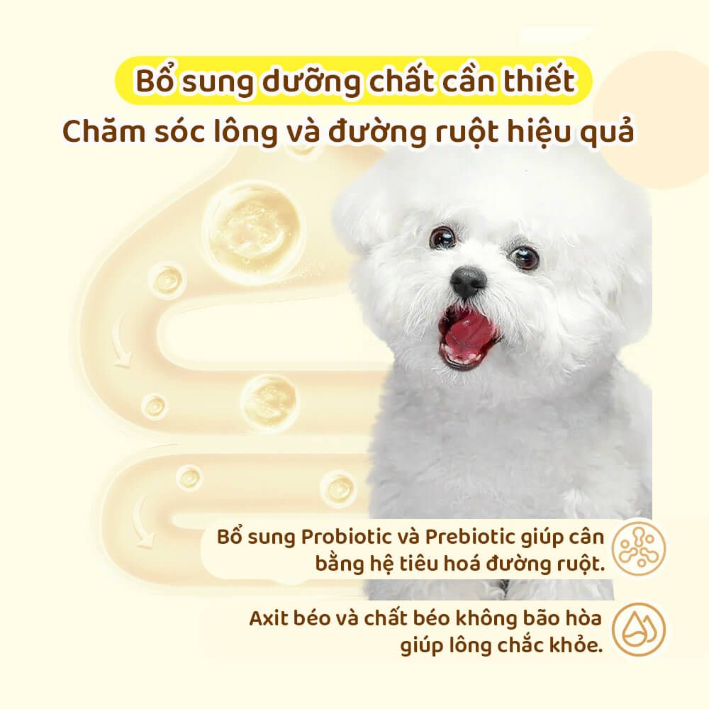  Pate sốt kem cho chó Doggyman 