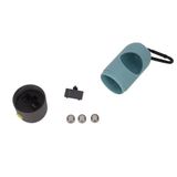  Hộp đựng túi chất thải có đèn đen -  xám 