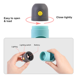  Hộp đựng túi chất thải có đèn đen -  xám 