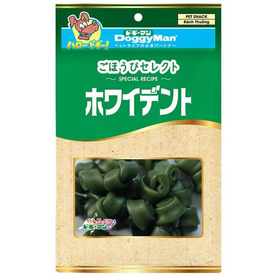  Xương nơ xanh thơm miệng 10 cây cho chó DoggyMan 