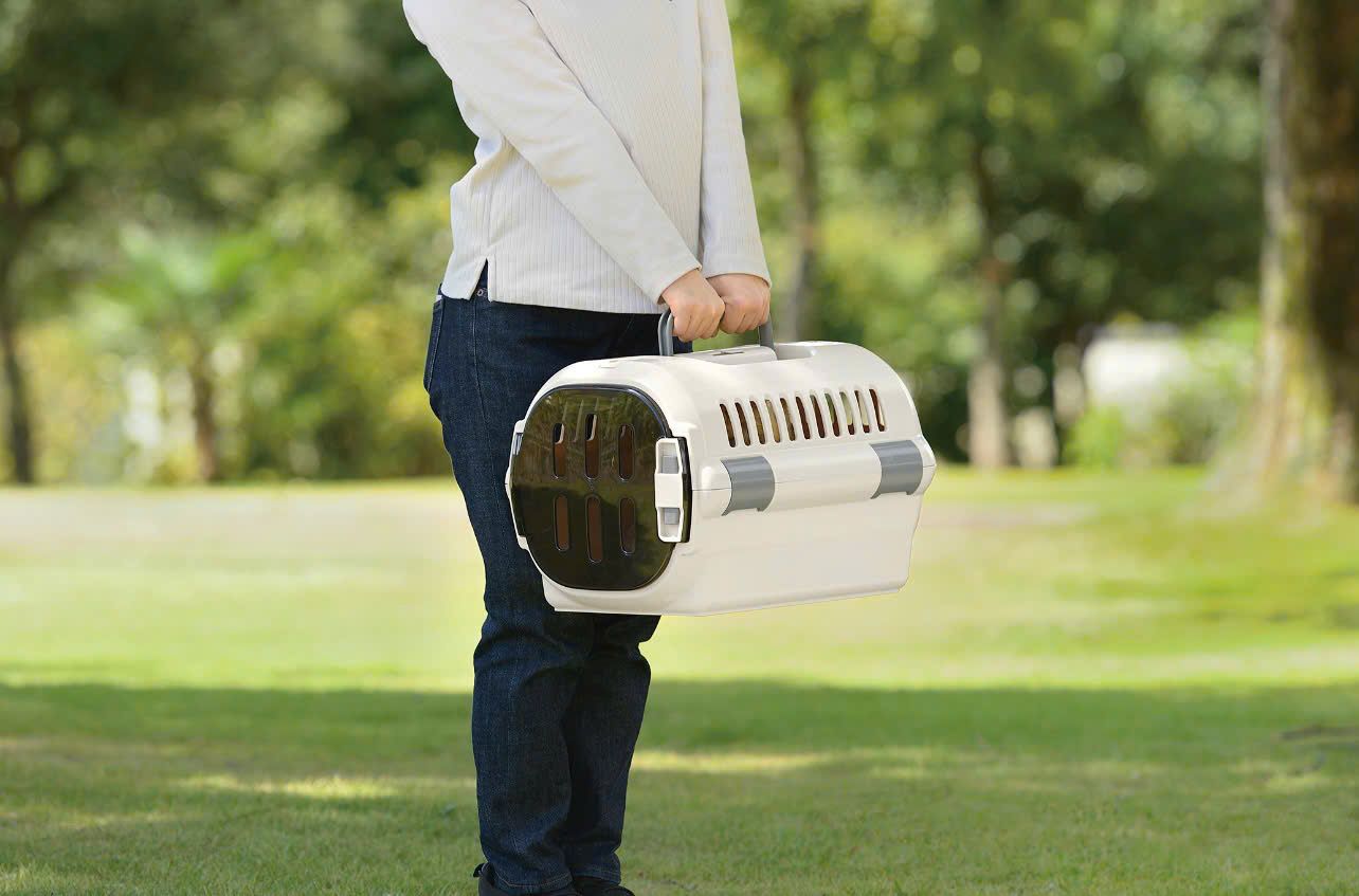  Lồng vận chuyển thú cưng 2 cửa size M Richell 