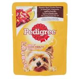  Pate Pedigree cho chó gói 80g (nhiều vị) 
