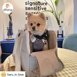  Túi địu da cho thú cưng Dfang 