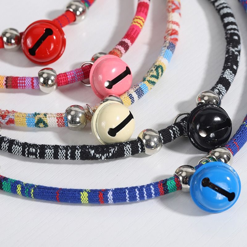  Vòng cổ thổ cẩm chuông PetCollar 