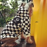  Hoodie carô cho thú cưng 