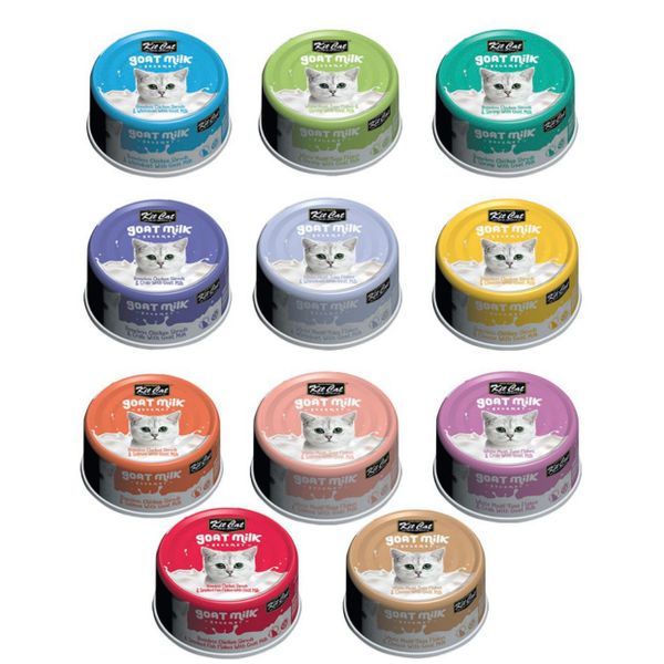  Pate sữa dê KitCat cho mèo (nhiều vị) 