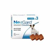  Viên nhai trị nội ngoại ký sinh trùng chó từ 4 - 10kg Nexgard 