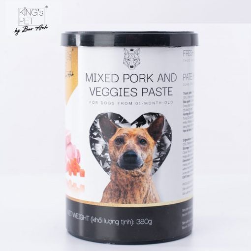  Pate lon King's Pet by Bao Anh dành cho chó 380g 