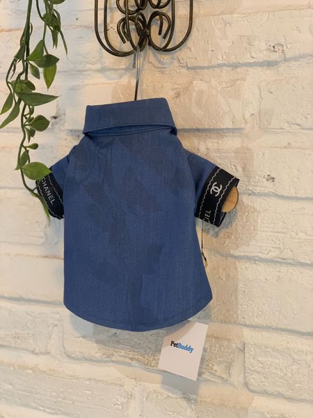  Áo Chanel Blue Cho Thú Cưng I am Dog 