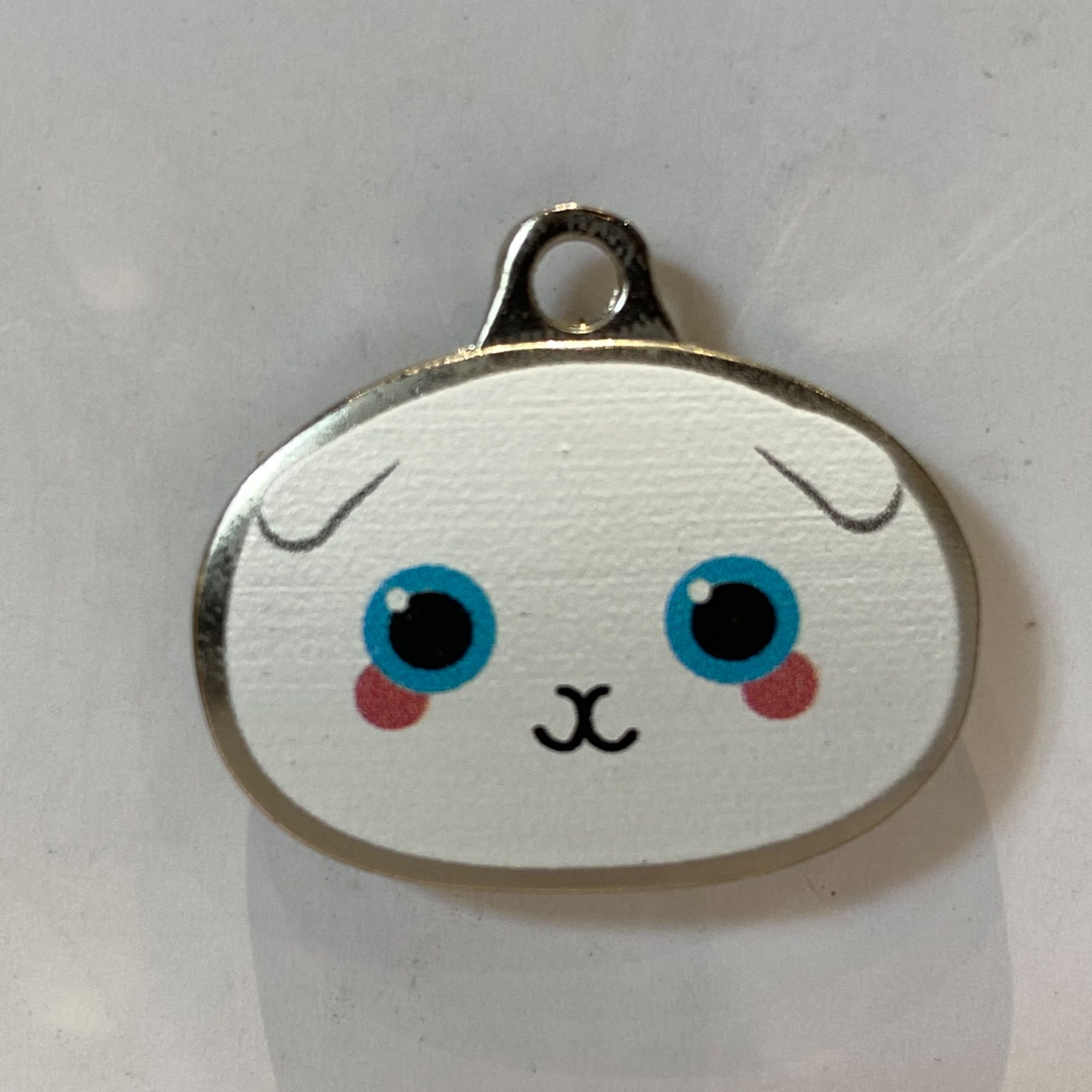  Nametag Mèo Tai Cụp Của Mèo (Inox) 