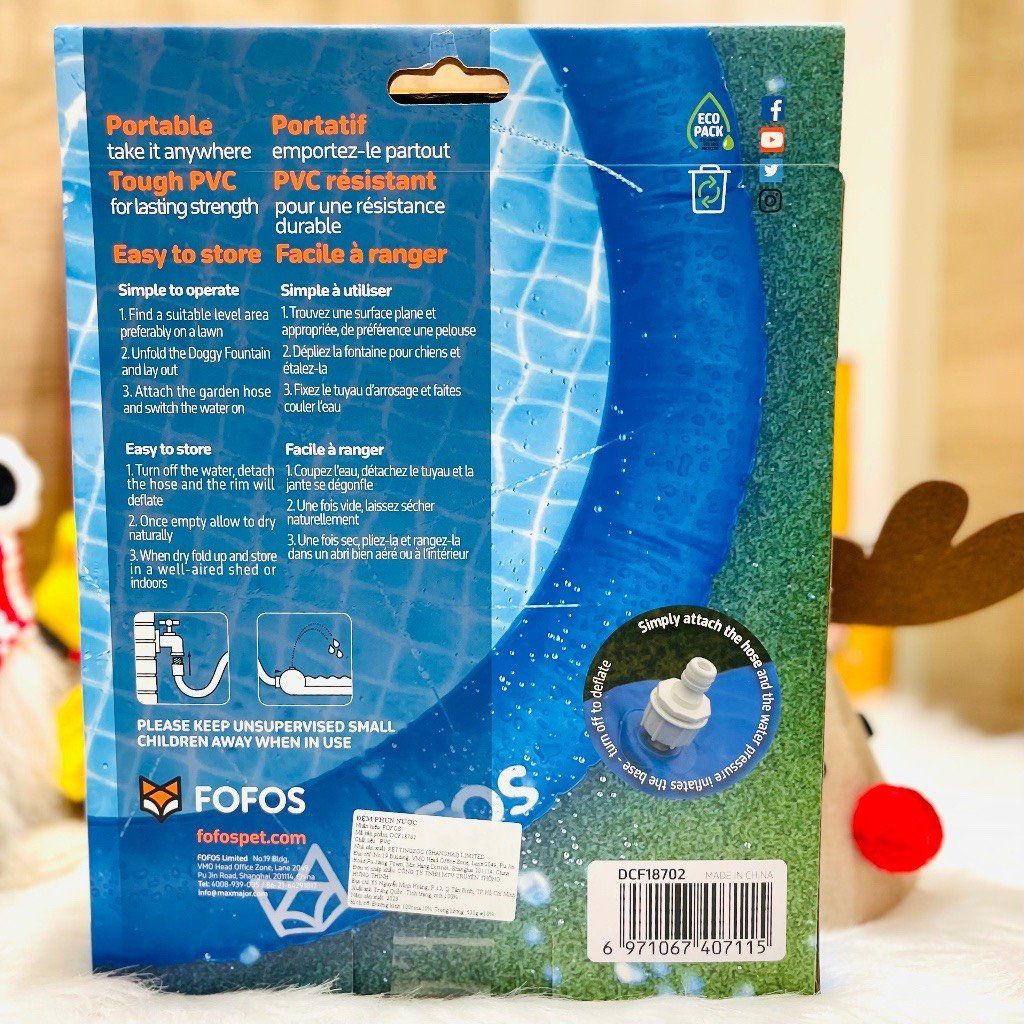  Đệm phun nước FOFOS 