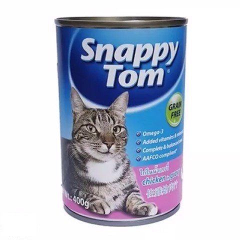  Snappy Tom - Pate lon cho mèo 400G 