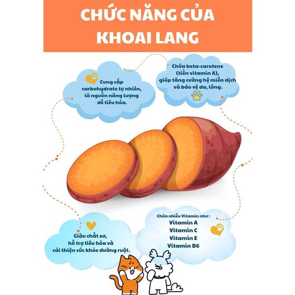  Bánh thường phô mai viên & khoai lang 