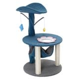  Trụ cào móng 2 tầng thân xoắn có võng 