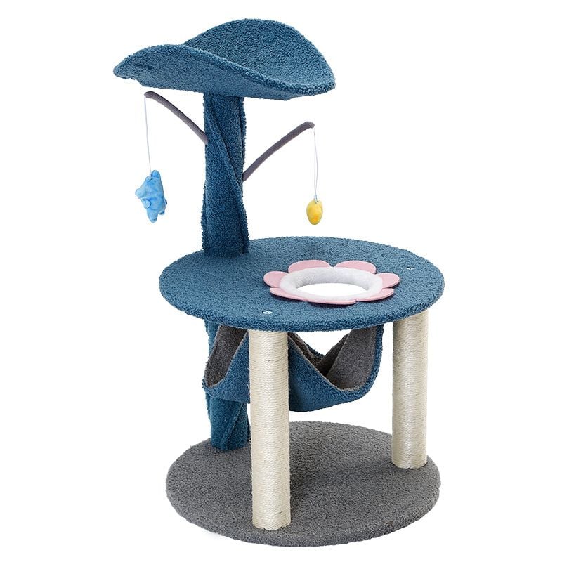  Trụ cào móng 2 tầng thân xoắn có võng 