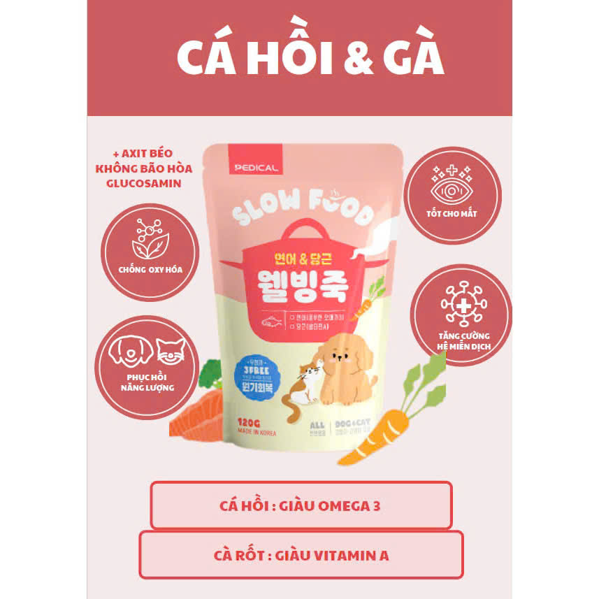  Cháo Well-Being cho chó mèo 