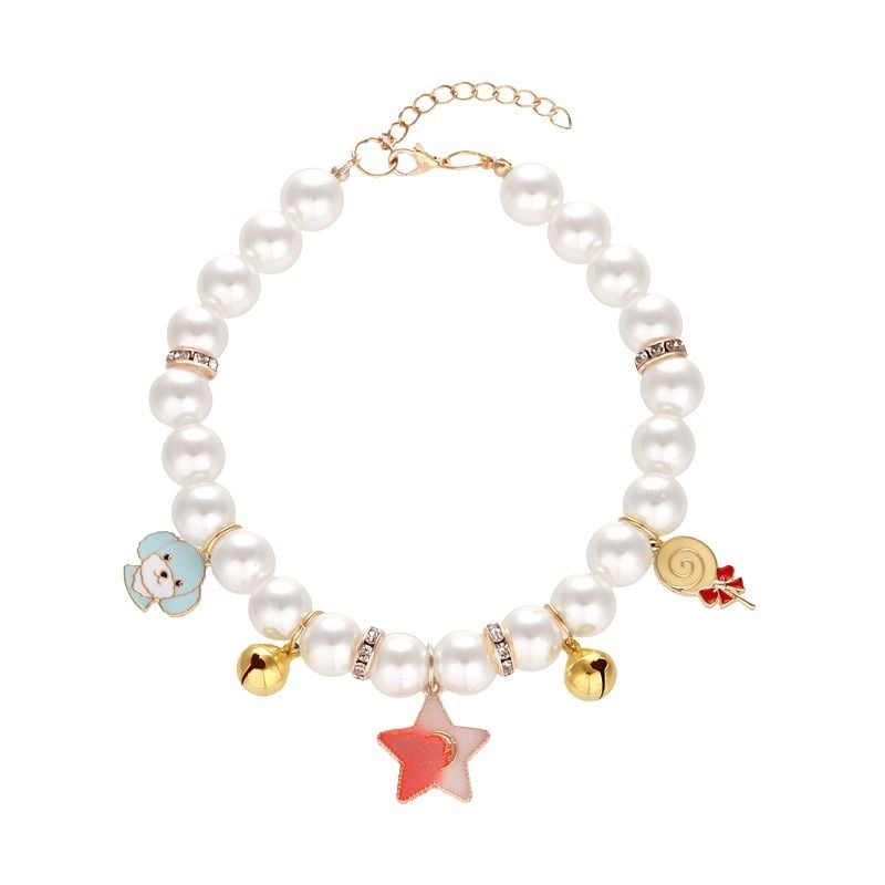  Vòng cổ ngọc trai charm 