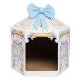  Nhà cào móng vòng xoay ngựa gỗ 